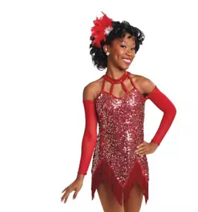 Curtain Call-Limelight Adults Kids Performance Jazz Contemporary Dance Costume - Picture 1 of 10