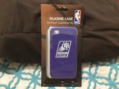 PHOENIX SUNS SILICONE CASE for IPHONE 4 and IPHONE 4S/ SEALED, NEVER USED - Image 1 of 3