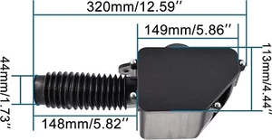 150CC ATV AND GO KARTS AIR FILTER (OPEN: 44MM) FOR TAO TAO, HENSIM,ROKETA ETCS - Imagen 1 de 4