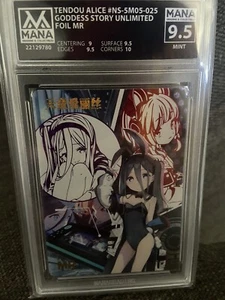 Tendou Alice #NS-5M05 Goddess Story Foil MR MANA Guerre alimentari classificate 9,5! - Foto 1 di 4