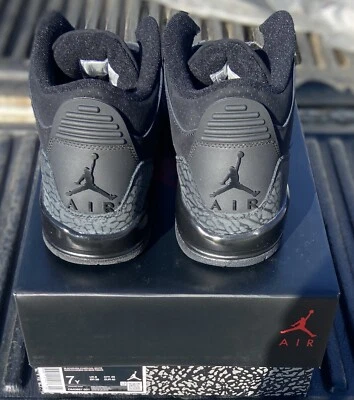 Talla 7 (GS) - Jordan 6 Retro Mid Black Cat Foto 1 de 4