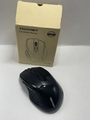 Tecknet Wireless Silent Mouse, Quiet Click, 2.4G Optical Cordless Mouse 6 Button - Image 1 of 4