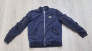 Lacoste Navy Blue Bomber Jacket Kids Age 10 Years VGC 