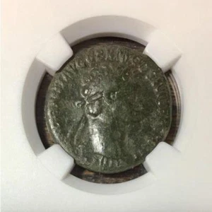 Roman Empire Domitian, AD 81-96 NGC VF ***Rev Tye's Stache*** #3052200 - Picture 1 of 4