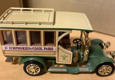 火柴盒收藏品 1910 年雷诺汽车巴士 YET06-M — 第 1/4 张图片