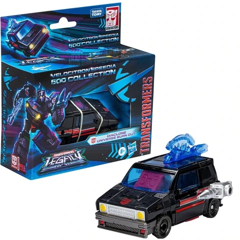 Diaclone Burn Out - Transformers Legacy Velocitron Speedia 500 - NEW Cover
