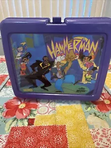 Vintage 1991 Rock Express MC Hammerman Brotdose mit Thermoskanne & Papieren NEU - Bild 1 von 11