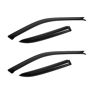 Visera de ventana para Lexus IS300 JDM Mugen 2001-2005 estilo 3D ondulado negro tintado EE. UU. Foto 1 de 4