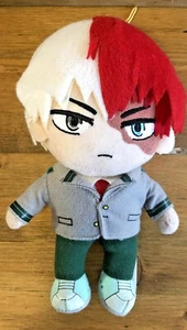 My Hero Academia 8" Shoto Todoroki School Uniform Plushie Doll Anime With Loop - Picture 1 of 5
