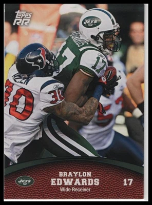 2011 Topps Rising Rookies #54 Braylon Edwards Foto 1 de 2