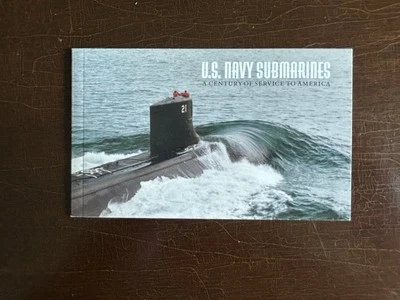 U S NAVY SUBMARINE " A CENTURY OF SERVICE TO AMERICA" Mint-Stamp Booklet - Image 1 of 4