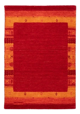Morgenland Gabbeh Teppich - Softy - 90 x 60 cm - rot - Bild 1 von 4