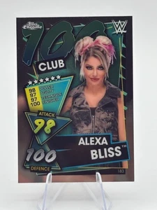 Alexa Bliss 100 Club 2021 Topps WWE Slam Attax - Picture 1 of 2