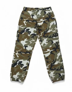 โ
 $100 Michael Air Jordan Nike Olive Green Camo Active MVP AOP Pants Men L ๐ฏ - Picture 1 of 13