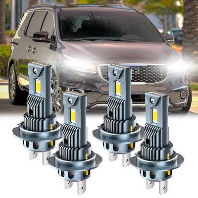 Faro LED de haz alto/bajo 6000 k blanco para Kia Sedona 2015-2017 Foto 1 de 4