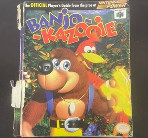 Banjo-Kazooie Nintendo Power Official Player's Guide N64 Nintendo 64 *Flaws** - Picture 1 of 7