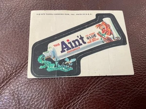 (2) 1975 WACKY PACKAGES GUMS AIN’T GLUE - Picture 1 of 4