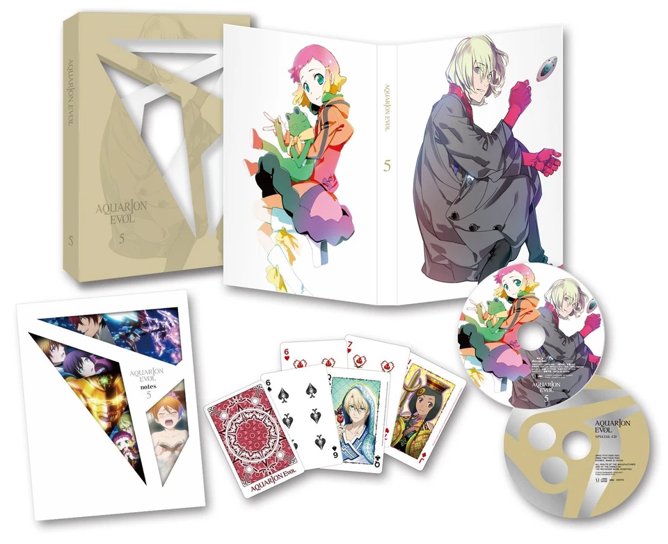 Masaharu Kawamori Aquarion EVOL Vol.5 [DVD] Standard Edition ZMBZ-7785 Robot NEW - Image 1 of 2