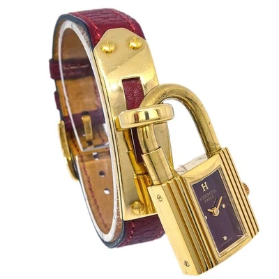 Hermes Kelly Watch Quartz Watch Rouge H ◯T 145083 - image 1 of 4