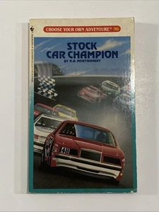 Stock Car Champion - Choose Your Own Adventure #96 Montgomery 1989 Vintage 1st Ed PB - Bild 1 von 3