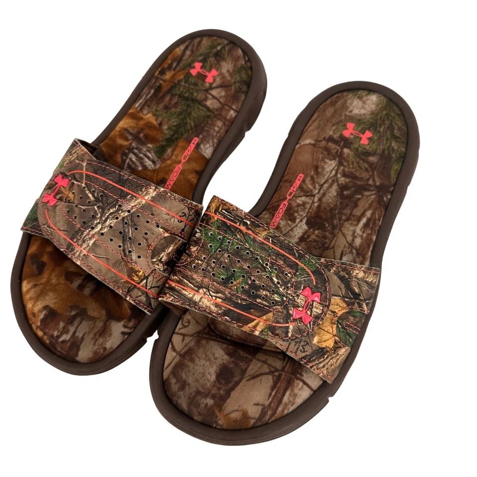 Under Armour UA Juvenil Camuflaje Camuflaje Ignite VIII Diapositivas Talla 3Y Foto 1 de 4