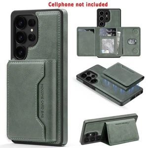 Elegante custodia magnetica staccabile 2 in 1 con slot per schede per Galaxy serie S23 NUOVA - Foto 1 di 14