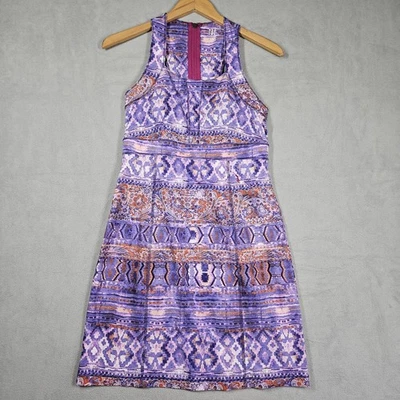 Vestido Title Nine para mujer 4 Nimblene Trouble espalda deportiva púrpura geométrico atlético Foto 1 de 4