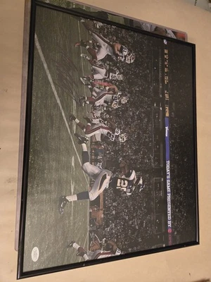 Adrian Peterson 16x20 Enmarcado Autógrafo Foto Jsa Holograma Adhesivo Foto 1 de 4