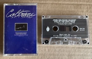 JOHN COLTRANE QUARTET Live At The Half Note CASSETTE TAPE Album JAZZ BOP lp Cd - Picture 1 of 4