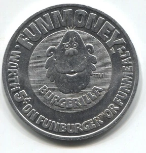 Burger Chef Spaß Geld 5c zum Kauf Fangburger Aluminium 35mm - Bild 1 von 3