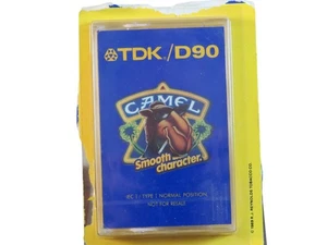 Cinta Cassette Promocional Personaje Suave TDK/D90 IEC 1 Tipo 1 De Colección 1989 No - Imagen 1 de 2