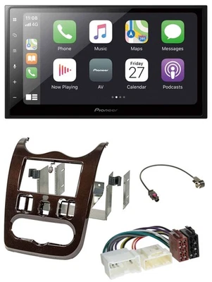 Pioneer MP3 Bluetooth DAB 2DIN USB Autoradio für Dacia Logan Duster Sandero ab 1 - Bild 1 von 4