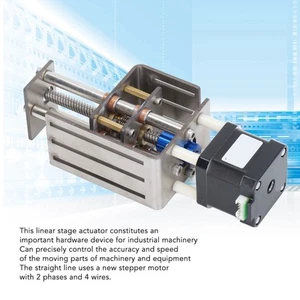 CNC Z Axes Slide Table Set 100mm Stroke Linear Stage Actuator Z Axis Linear - Picture 1 of 24