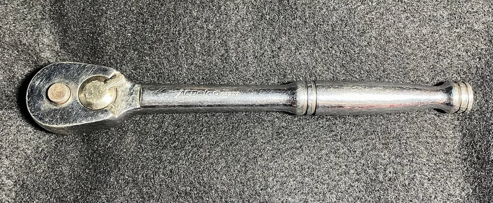 Ac Delco Trinquete de Liberación Rápida Cromo-Vanadio 3/8 Unidad # 94237 Foto 1 de 2