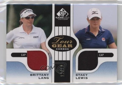 2012 SP Game Used Edition Blue Cap /12 Brittany Lang Stacy Lewis Rookie RC - Image 1 of 2