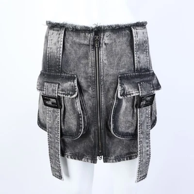 FENDI Denim Skirt 117458 - Image 1 of 4