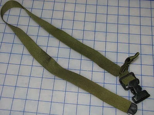 *1"" correa de cinta de nailon punta de amarre 2 puntas mide 31"" de largo con clip de cocodrilo - Imagen 1 de 1