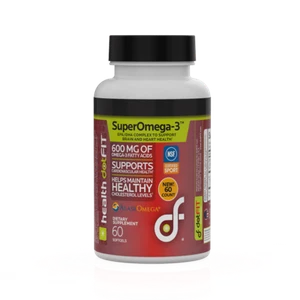 DotFit Super Omega 3 Fish Oil EPA DHA Cardiovascular Brain Vision 60pcs NEW - Picture 1 of 1
