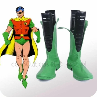 ¡Lo último! Zapatos de Cosplay Batman Robin Hechos a Disfraces Foto 1 de 4
