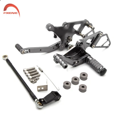 For Yamaha MT-07/FZ07 2013-2018 2019 2020 2021 2022 CNC Rearset Footrest Footpeg - Image 1 of 4
