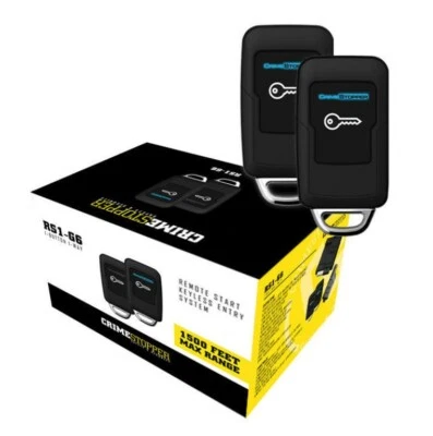 Crimestopper RS1-G6 Sistema de Arranque Remoto 1 Vía con Entrada Sin Llave Alcance 1500' Nuevo Foto 1 de 4