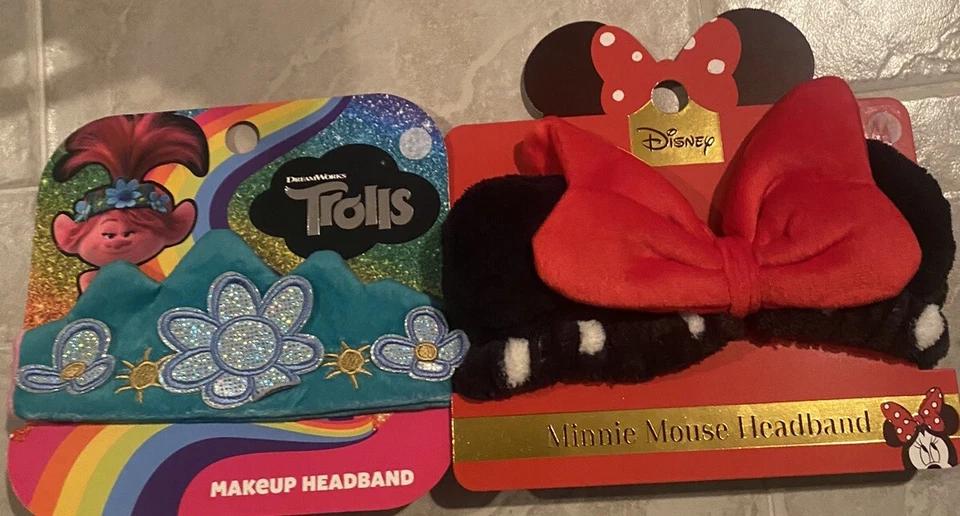 dreamworks trolls And Disney Mickey makeup headband - Image 1 of 3