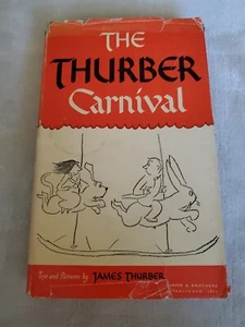 The Thurber Carnival by James Thurber 1945 Hardcover Dust Jacket - Picture 1 of 15