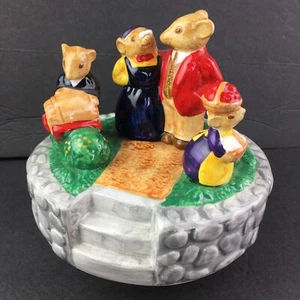Ratones Sigma Wind In The Willows Tastetter Ceramic Music Ariel Inc. 1981 - Imagen 1 de 11