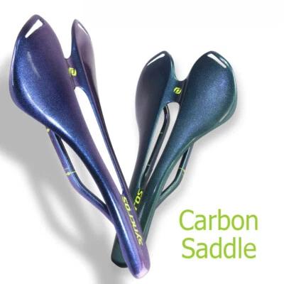 Cojín de asientos de fibra de carbono sillines de bicicleta de montaña altura de riel 7x9 mm ligero Foto 1 de 4