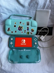 Nintendo Switch Lite HDH-001 Console Portatile - Turchese, con Custodia - Foto 1 di 11