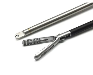 LAPAROSCOPIC ENDOCLINCH GRASPER WITH KNOT PUSHER 5MM  ADDLER - Picture 1 of 6
