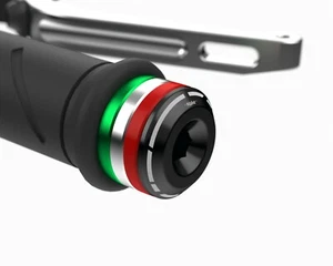 Ducati Panigale 959/1199/1299 contrappesi manubrio tricolore - Picture 1 of 2