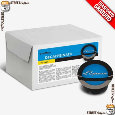 210 Cialde Capsule Caffe Gimoka A Modo Mio Decaffeinato Dek Deca Dec Comp *