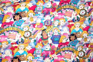 THE QUILTERS IN PASTEL COLORS FROM GRANDMA HATTIE FROM IN THE BEGINNING FABRICS - Picture 1 of 7
